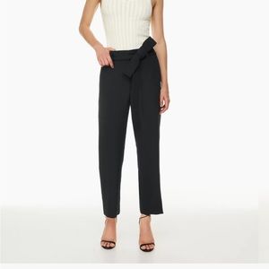 Aritzia Babaton Size 6 Tie Front pant